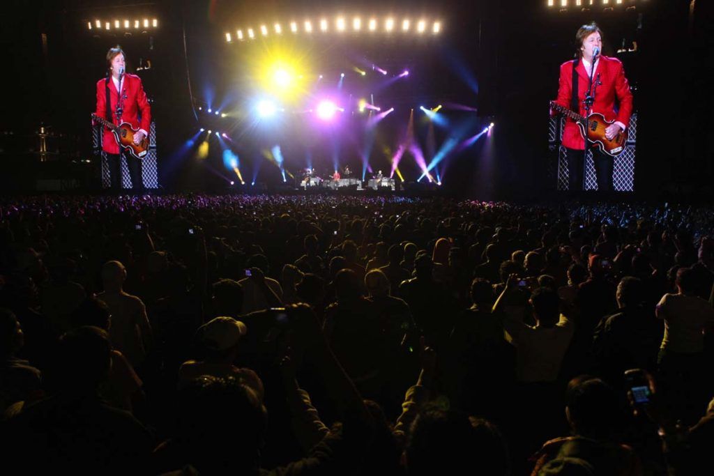Conciertos memorables en el Zócalo