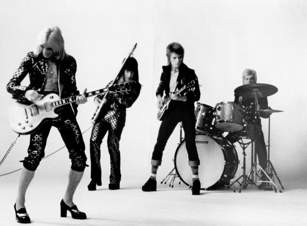 David Bowie and Spiders from Mars