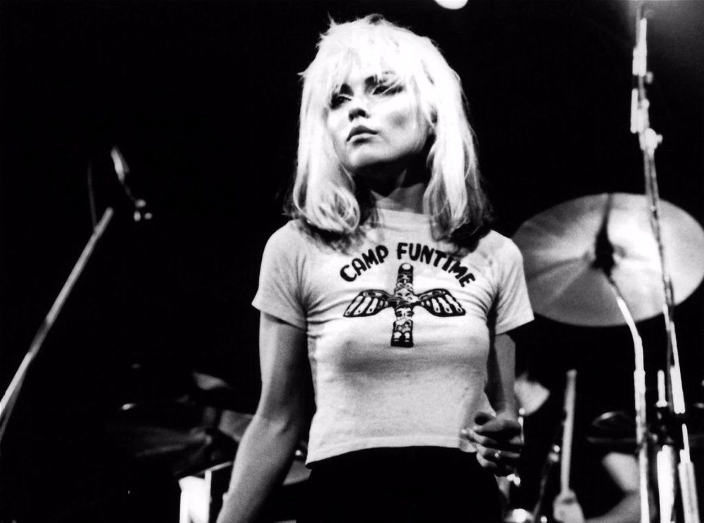 Debbie Harry, de Blondie, las mujeres del rock