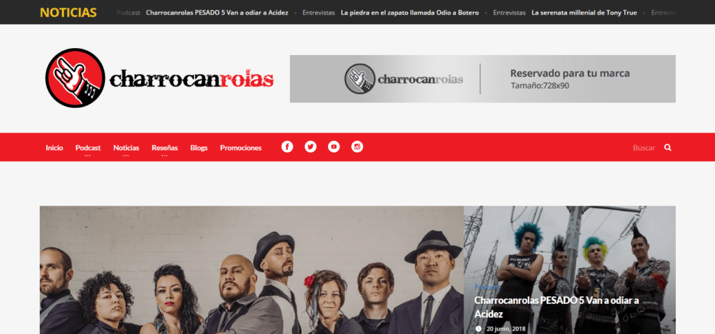 blogs y revistas de rock