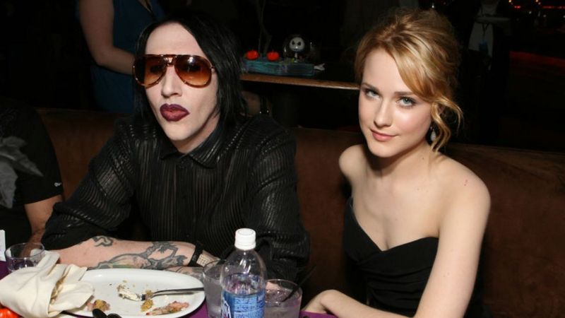 Marilyn Manson y Evan Rachel Wood